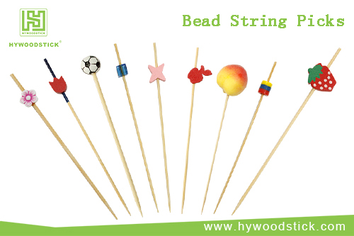 Bead string picks