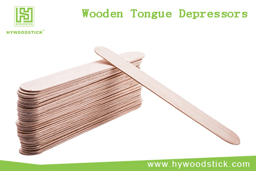 Wooden tongue depressors